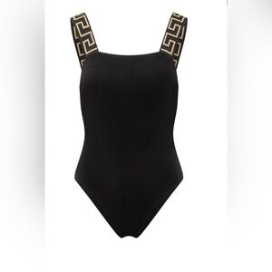 Versace Bodysuit with Gold Accents